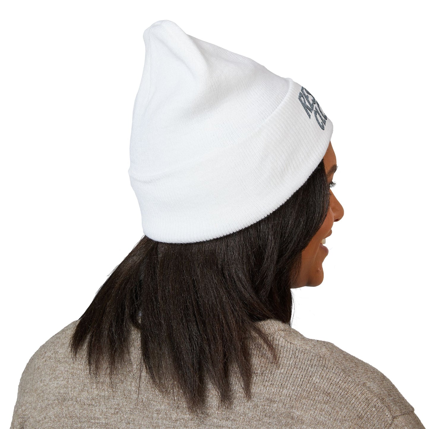 Embroidered 'restecpa beanie keep your nobbin warm' Cuffed Beanie