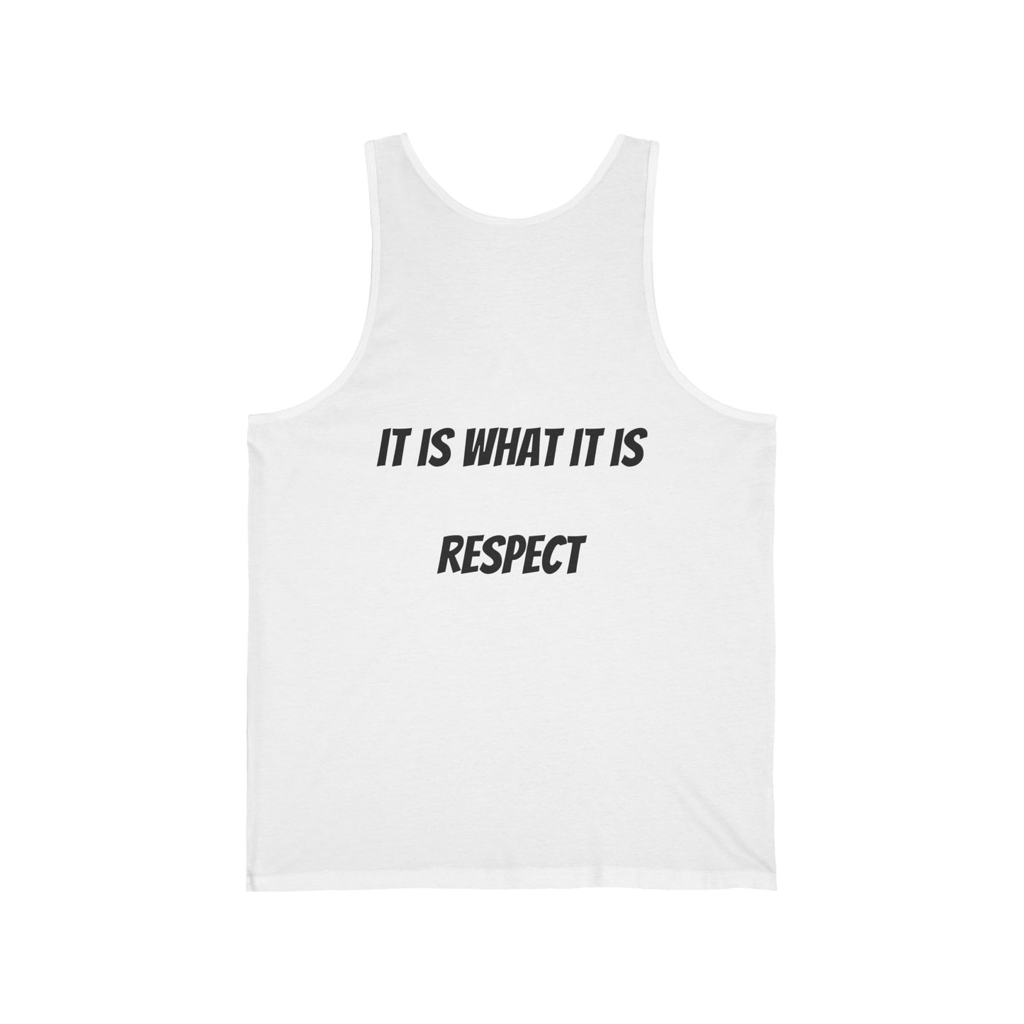It Is What It Is Tank Top — Casual Graphic Jersey Tank for Everyday Wear