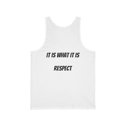 It Is What It Is Tank Top — Casual Graphic Jersey Tank for Everyday Wear
