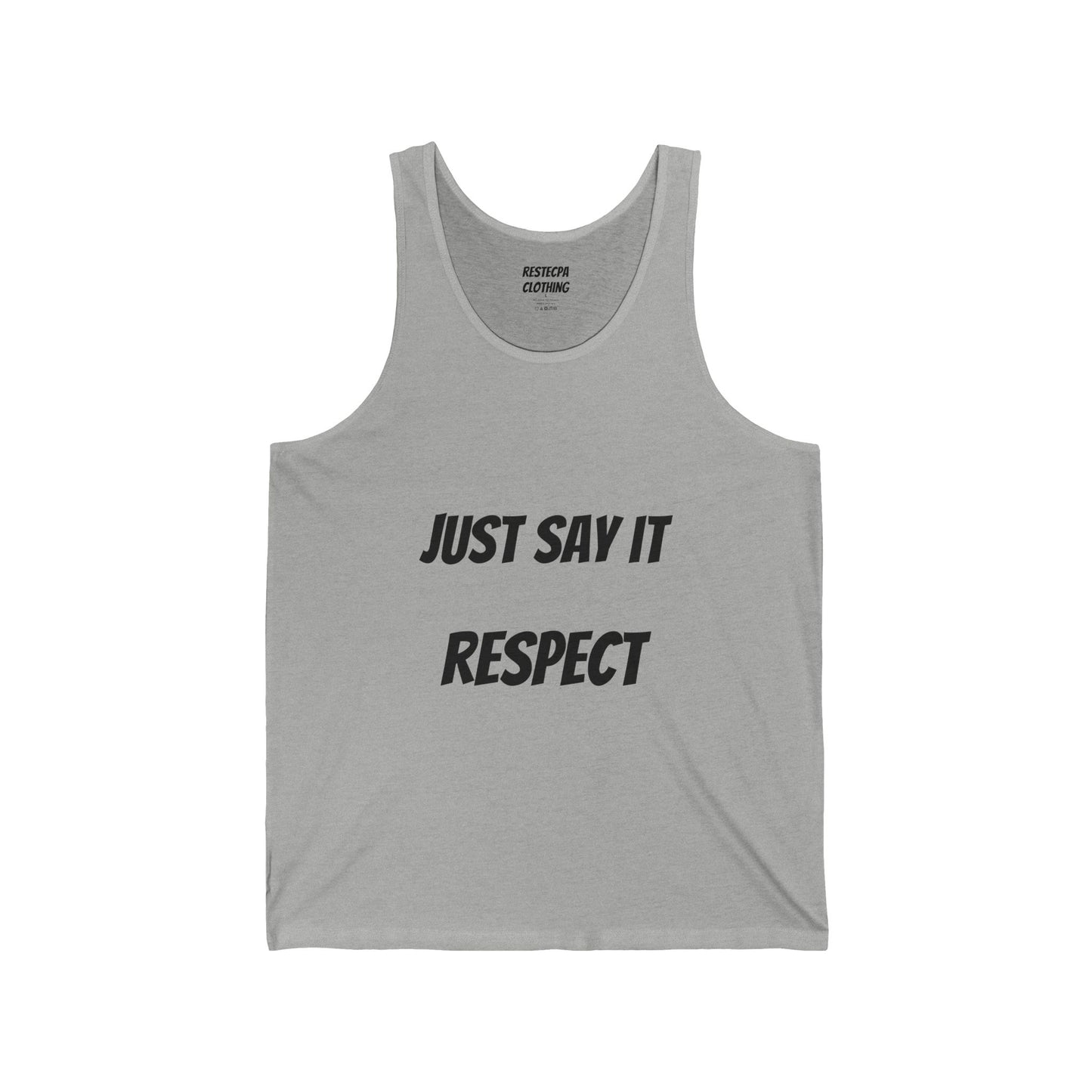 Mens Tank Top — Classic Unisex Jersey Tank