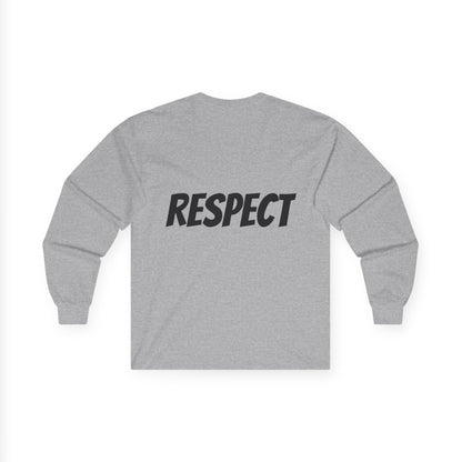 Sisu Perkele Long Sleeve Tee — Finnish Resilience & Respect Design