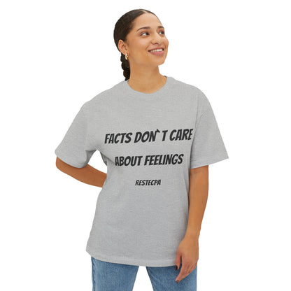 Facts Don’t Care About Feelings Tee — Bold Slogan Graphic T-Shirt