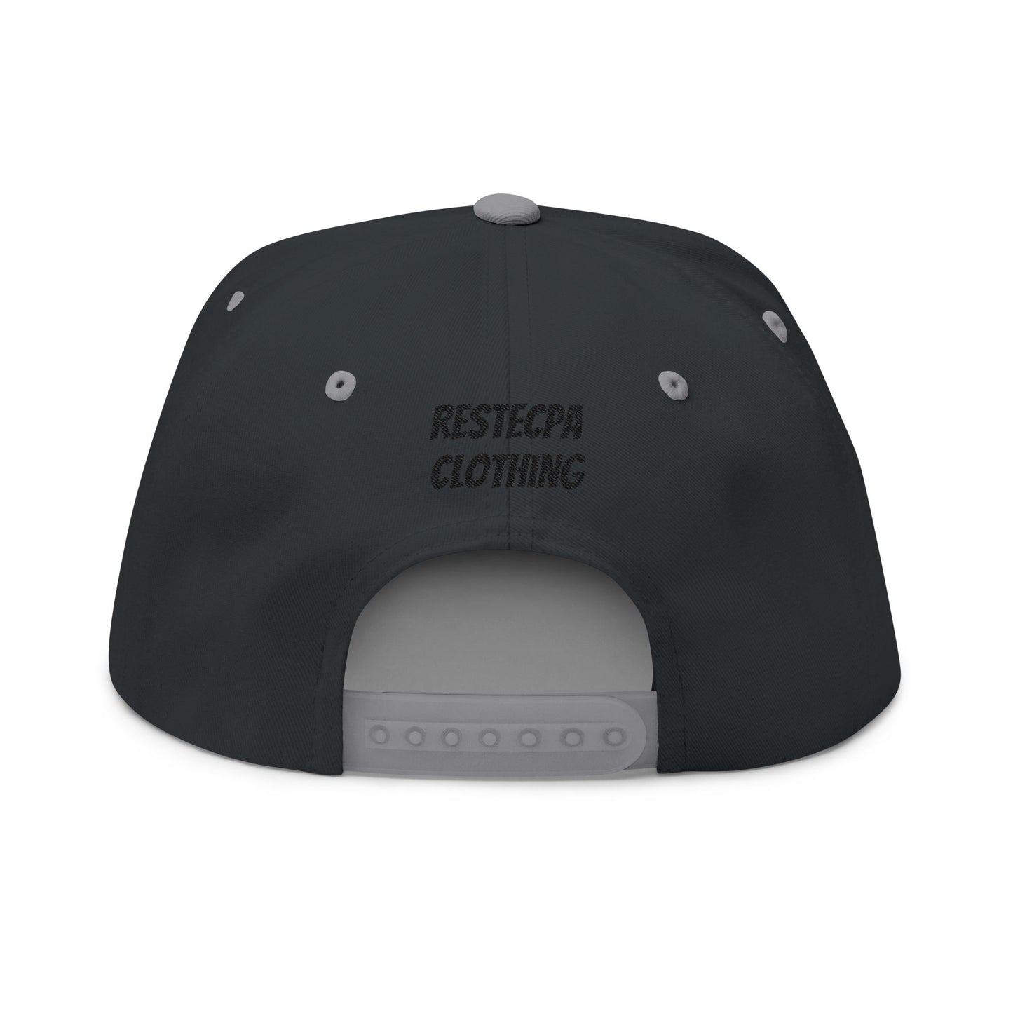 Respect Embroidered Cap — Flat Bill Hat