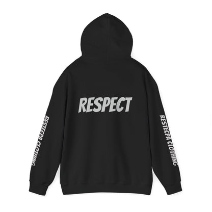 Respect Graphic Hoodie — Minimal Respect Text Design