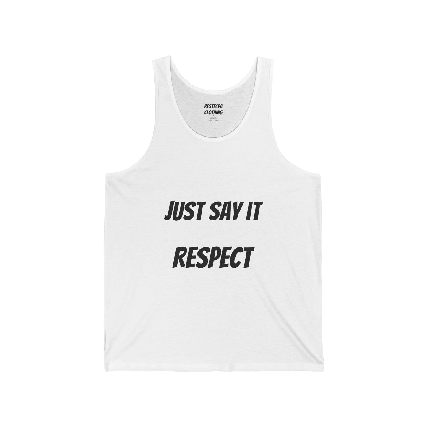 Mens Tank Top — Classic Unisex Jersey Tank