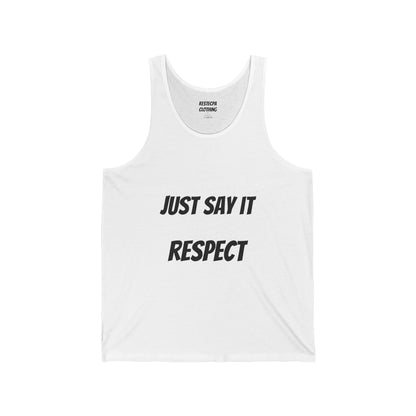 Mens Tank Top — Classic Unisex Jersey Tank