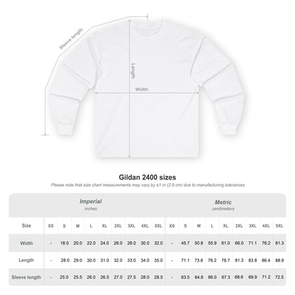Sisu Perkele Long Sleeve Tee — Finnish Resilience & Respect Design