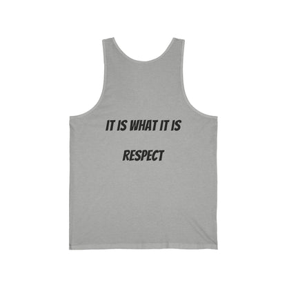 It Is What It Is Tank Top — Casual Graphic Jersey Tank for Everyday Wear