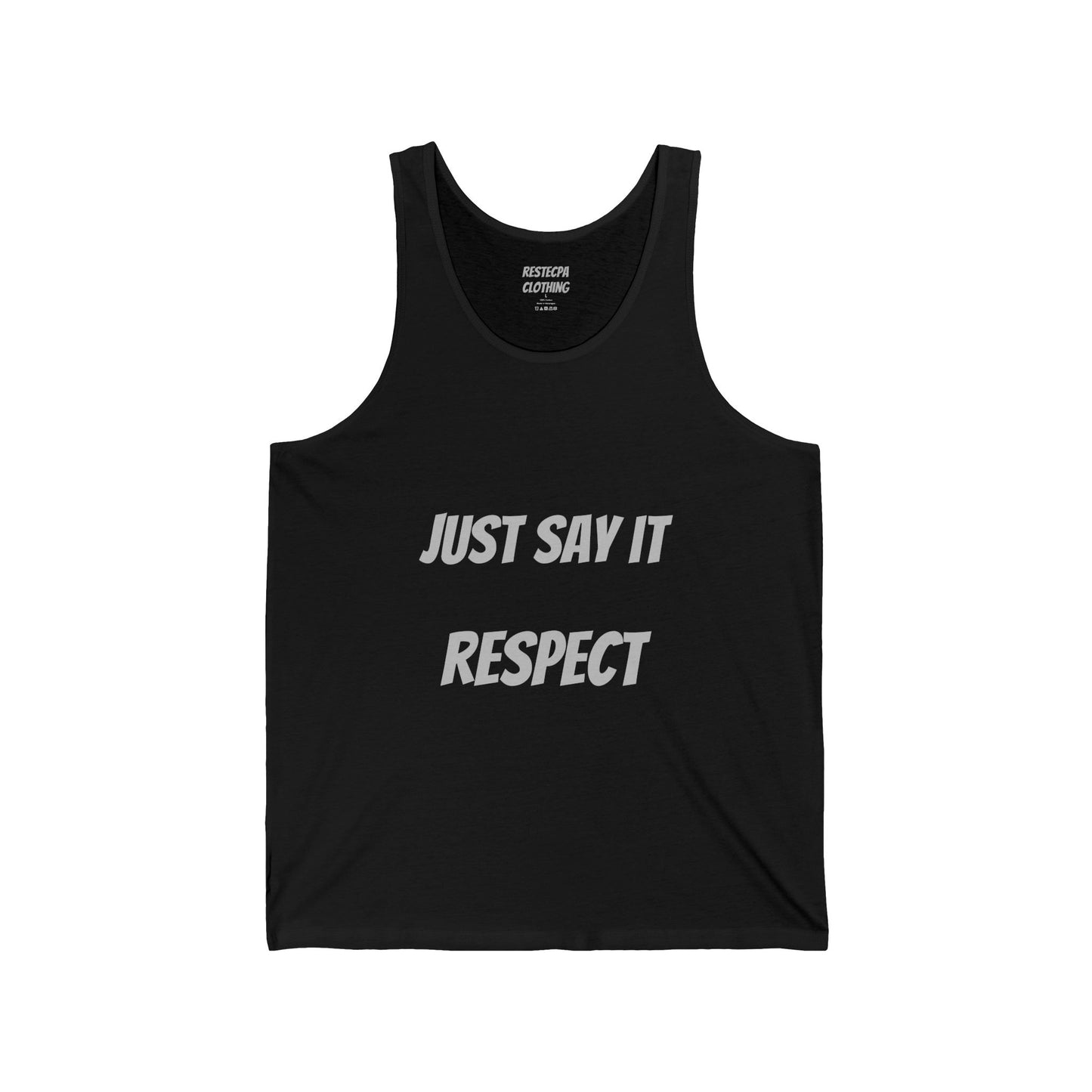 Mens Tank Top — Classic Unisex Jersey Tank