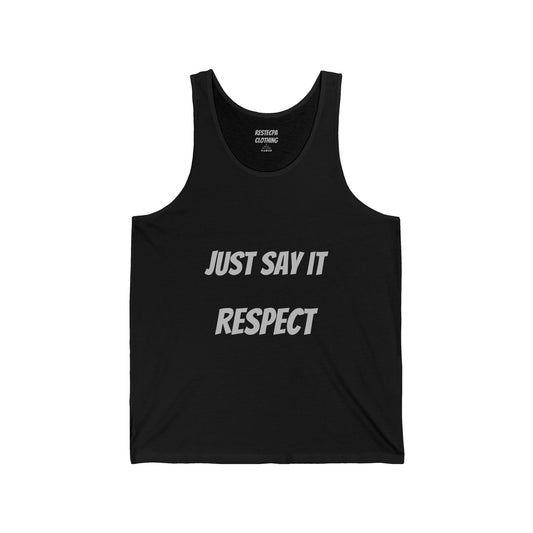 Mens Tank Top — Classic Unisex Jersey Tank