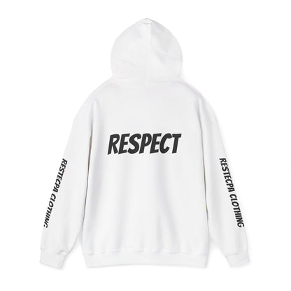 Respect Graphic Hoodie — Minimal Respect Text Design